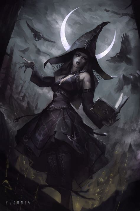 Witch and the dark one
